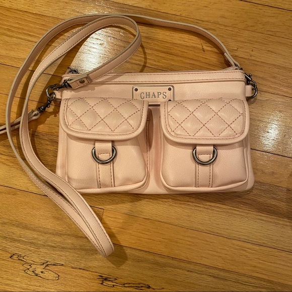 Chaps Handbags - Chaps crossbody bag light pink